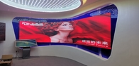 Soft Rubber Indoor LED Display Screen P3 P4 P5 P6 For Curved Shape Wall