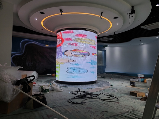 P2.5 4K Mini LED Screen Display Soft Rubber Magnet Attached Indoor LED Panel