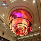 Bending P2.5 Indoor LED Display IP42 Soft Rubber 1000 Nits Customized