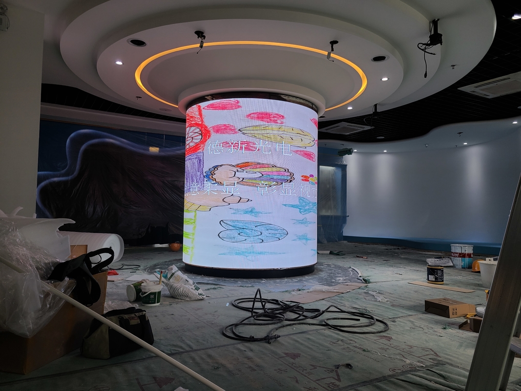 P2.5 4K Mini LED Screen Display Soft Rubber Magnet Attached Indoor LED Panel